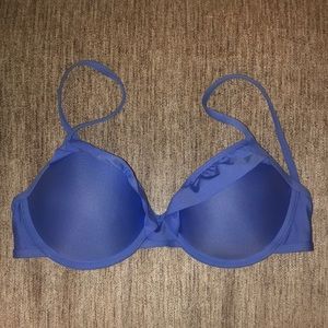 3/$15 Brand New Purple Padded Underwire Bikini Top with Ruffles - Y2K
